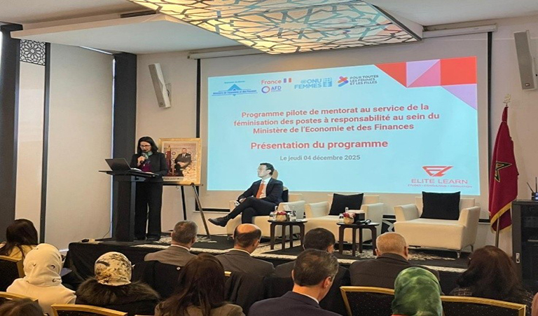 SÉLECTION DU TITRE OPTIMAL (FRANÇAIS) :

1.  **Synthèse du contexte :** L'événement concerne une réunion d'information (publique) sur un dispositif spécifique (mentorat) géré par une entité (MEF).
2.  **Longueur/Style :** Doit être similaire en longueur et conserver le caractère informatif/formel.

**Options de reformulation :**

*   A. Présentation du programme de mentorat du MEF
*   B. Séance d'information : mentorat du MEF
*   C. Tout savoir sur le mentorat du MEF
*   D. Webinaire : Le programme de mentorat du MEF

L'option **A** est la plus proche en formalité et en structure du titre original (Nom général + Complément du Nom).

**Titre original :** Rencontre d’information sur le programme de mentorat du MEF
**Titre reformulé :** Présentation du programme de mentorat du MEF