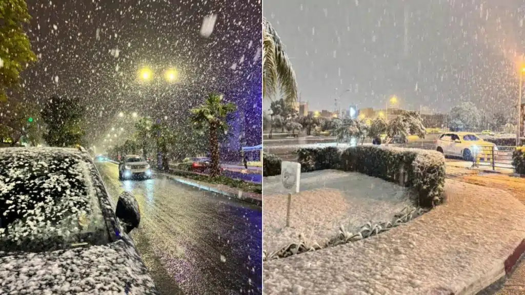 Neige à Oujda : les explications de la Météorologie nationale