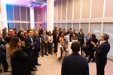 TAMWILCOM LANCE LE NOUVEL ESPACE D’ACCUEIL DU CENTRE D’AFFAIRES DE RABAT